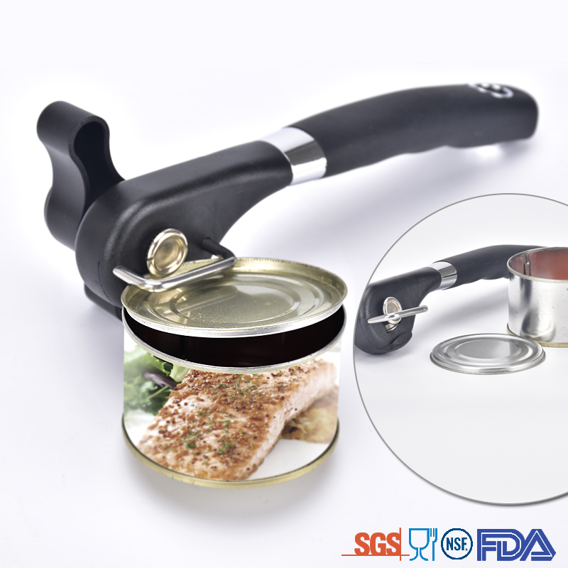 2018 Hot New Design Soft TPR Handle Safety Can Opener