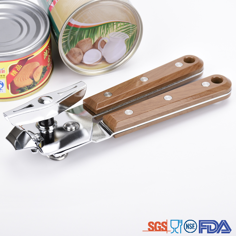 2017 New Pretty Hot Wooden Handle Can opener
