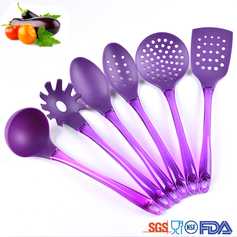 6 Pieces Utensil Set - Kitchen Cooking Utensil Set - Silicone Kitchen Tool Set - Home Cooking Accessories for Baking