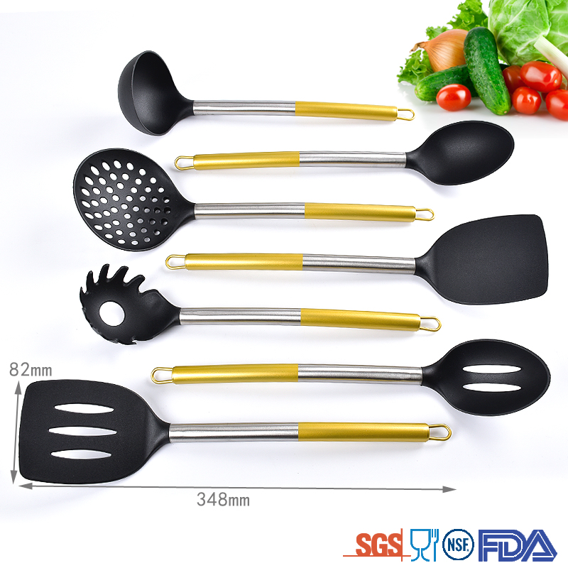 7 Piece Premium Stainless Steel Durable Nonstick Kitchen Utensils