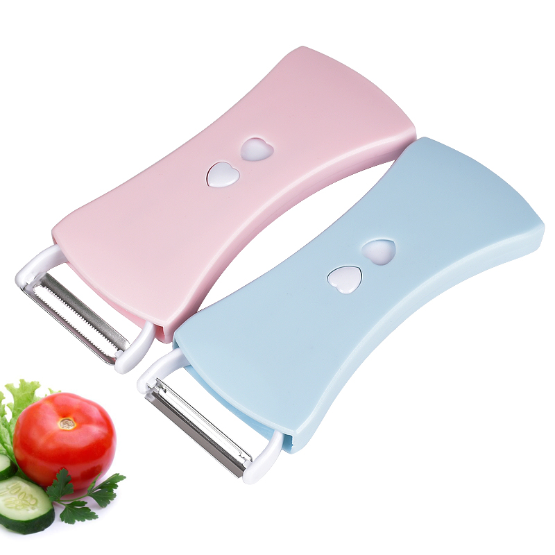 2018 New Product Plastic Two Ends Manual Multipurpose Potato Peeler