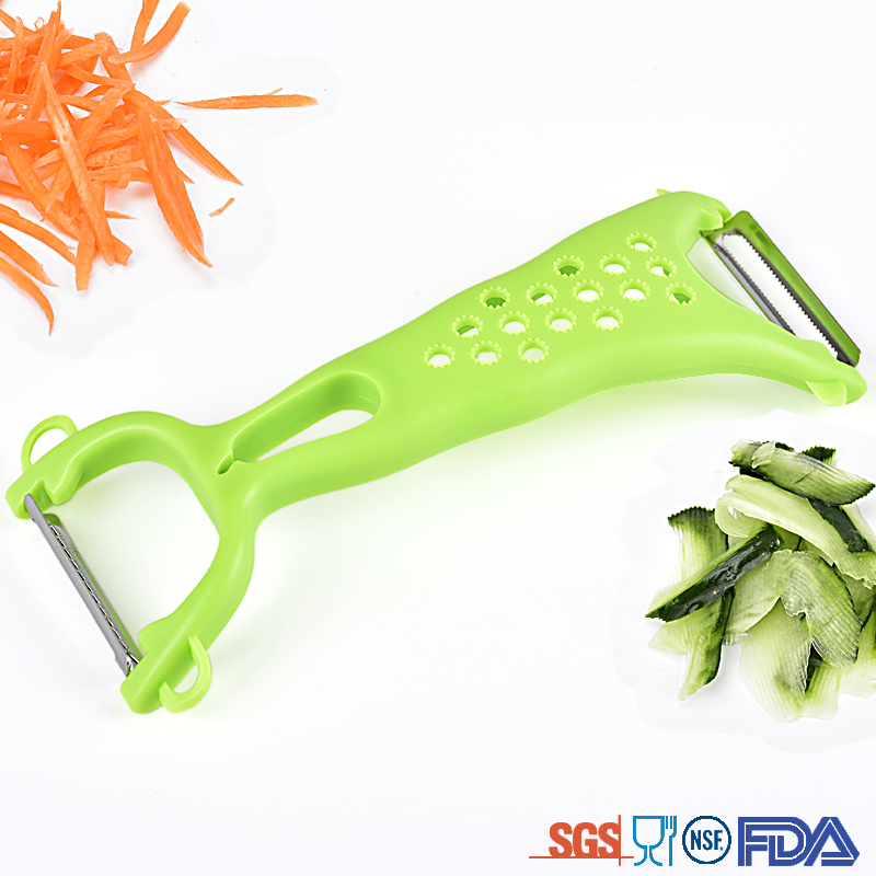 2018 Amazon Hot Selling Multipurpose Vegetable Peeler for 5 In 1 Stainless Steel Fruit Julienne Peeler