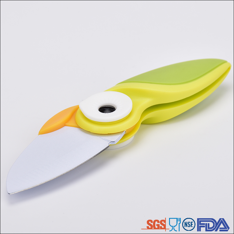 Pretty Stainless Steel Cute Bird Folding Knife