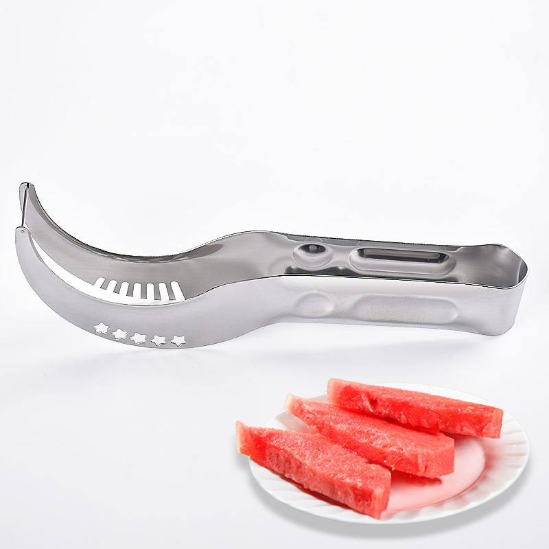 Safe Stainless Steel Melon Watermelon Slicer