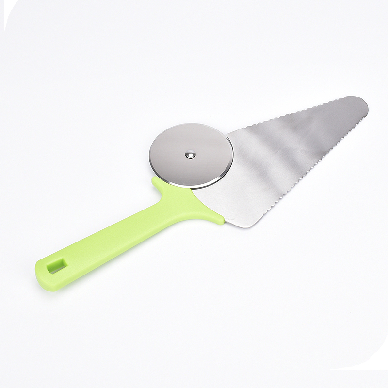 Fancy Multi Spatula Wheel Peel Bicycle Pizza Cutter