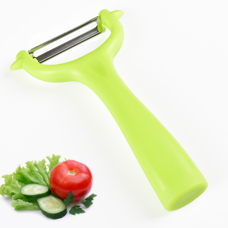 5.4 Inch plastic handle commercial stainless steel apple cutter lemon peeler