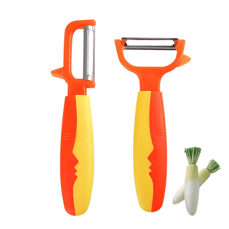 Comfort grips 2 piece professional potato stainless steel vegetable mango peeler set