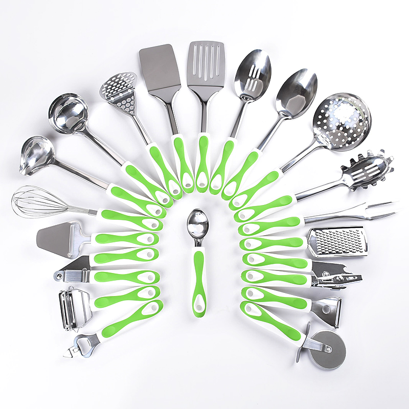 20 Piece best quality stainless steel home kitchen foods cooking accessories utensils